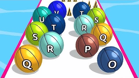 A-Z Run 🔵🟡❤️ BIG UPDATE All Levels Gameplay Walkthrough Android, iOS MAX LEVELS!!!