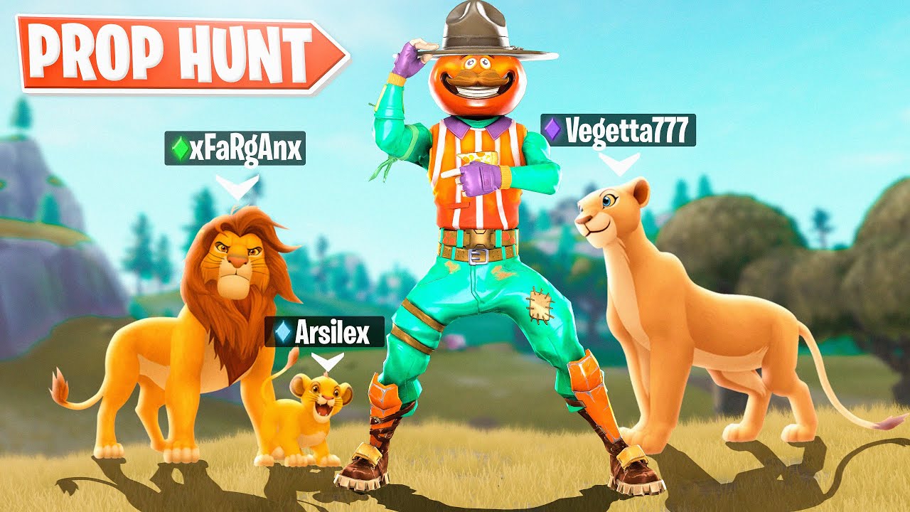 El Rey Leon *Prop Hunt* Nuevo Modo de Juego Minijuegos Creativo Fortnite video phone beyonce mp3