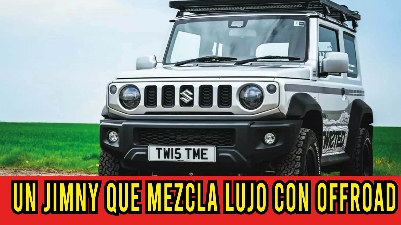 The ultimate Jimny exists! 167 hp, leather, and the soul of a pure