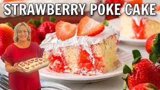 Strawberry Poke Cake