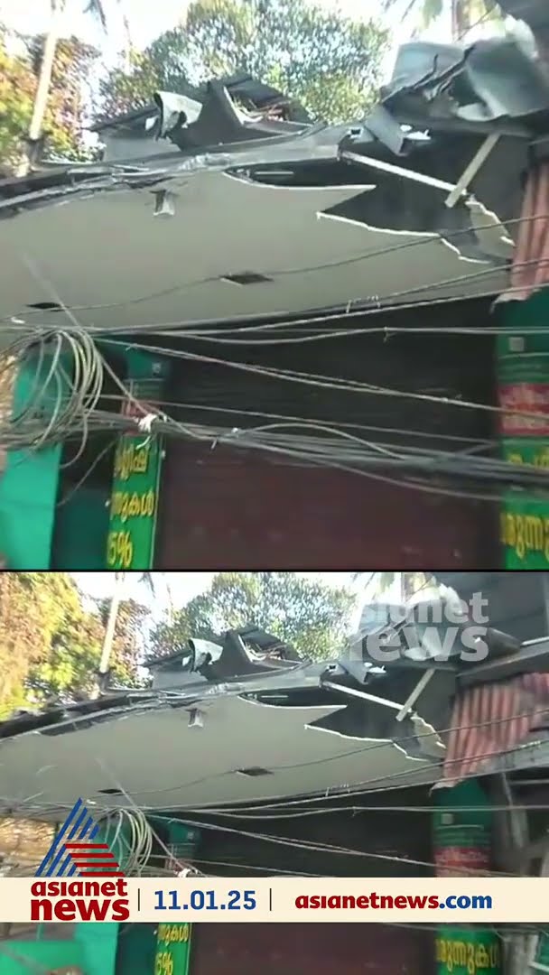 ശബരിമല തീര്‍ത്ഥാടകരുടെ വാഹനം ഇടിച്ച് കയറി അഞ്ച് കടകള്‍ തകര്‍ന്നു