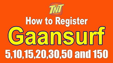 TNT Promos | How to Register GAANSURF 5,10,15,20,30,50 & 150 | Talk n Text Promo in the Philippines