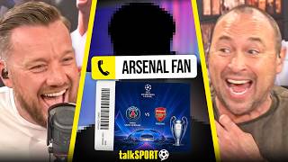 "YOU'RE A DISGRACE!" Arsenal Fan will SELL his Champions League Final Ticket!