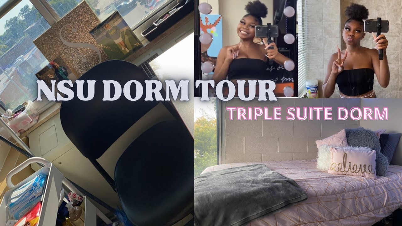 norfolk state university dorm tour 🔰 YouTube