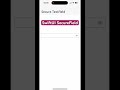SwiftUI SecureField
