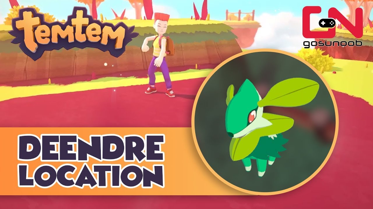 Temtem Deendre Location - Where to Find & How to Catch Untamed Deendre