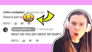 REPLYING TO COMMENTS!!!