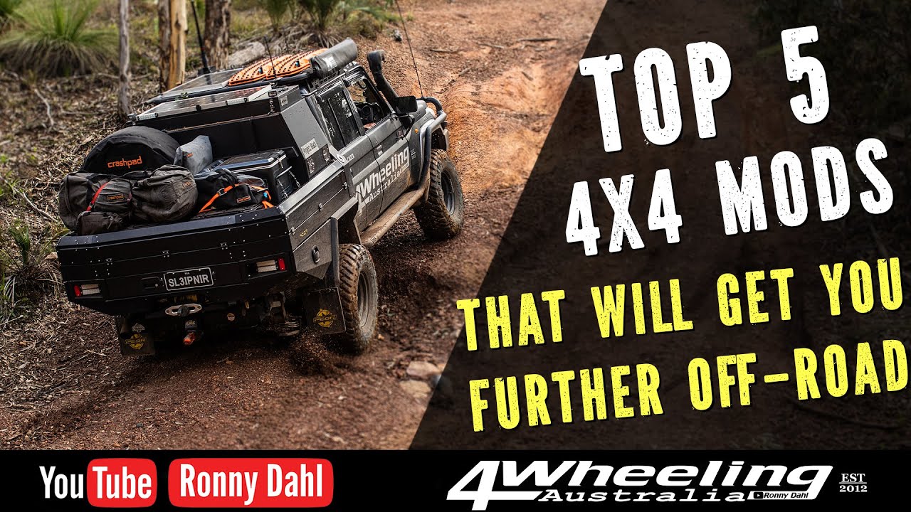 TOP 5 4X4 MODS to get you further Off-road 