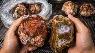 Cutting the Most Colorful Agates in the World | Supreme Laguna