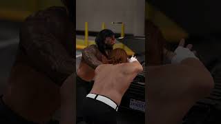 WWE 2K23 - Roman Reigns destroys Sami Zayn at Backstage Brawl Arena | PS5™