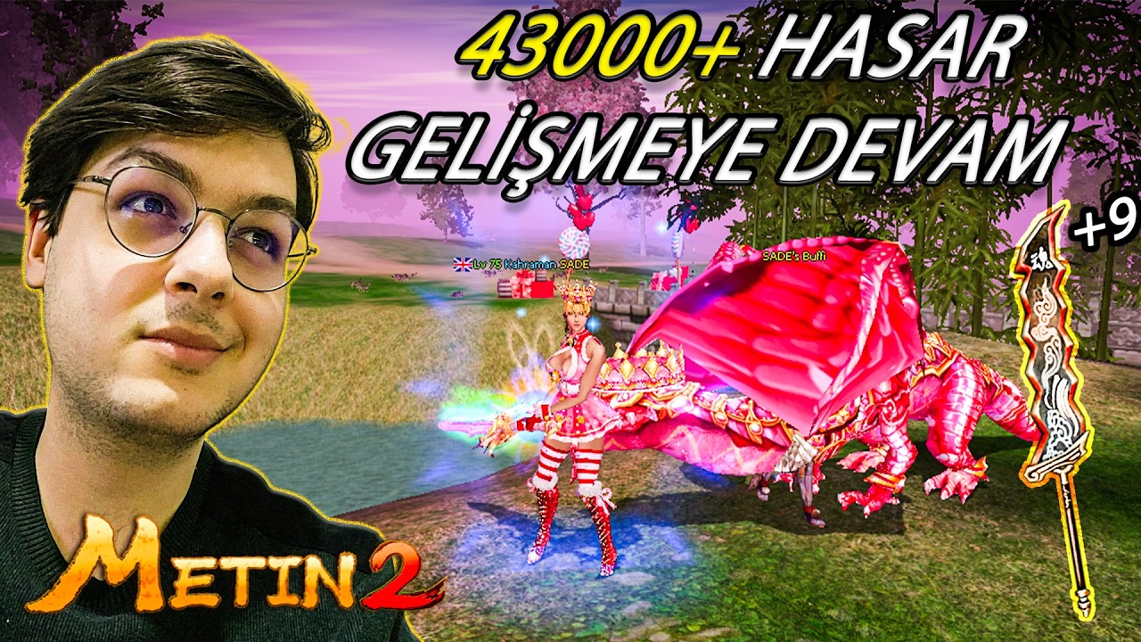 GLOBAL SERVERDE  EPSİZ YARDIMSIZ HASAR GELİŞTİRMEYE DEVAM! | METİN2 Origins2 1-120 PART 2