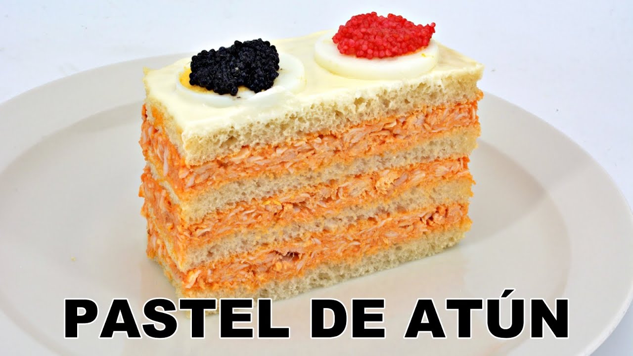 Pastel de atún y pan de molde fresco y sabroso - No puede estar más rico By #javierromero