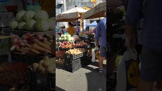 The Floating Market near the Transilvania Hall | Farmers Market #shortvideo #travel #romania