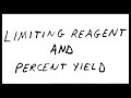 Understanding Limiting Reagents and Percent Yield