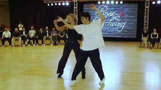 Aris DeMarco &amp; Olga Khvan - 2nd place All-Stars Jack&amp;Jill Finals - Rose City Swing 2026