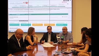 El Consell presenta el nou Visor Pressupostari de la Generalitat