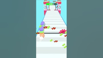 Ice Cream Stack Runner Games - Level 3 #shorts