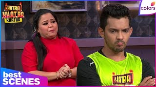 Khatra Khatra Khatra Bharti Calls Aditya Narayan A Loser Colors Tv