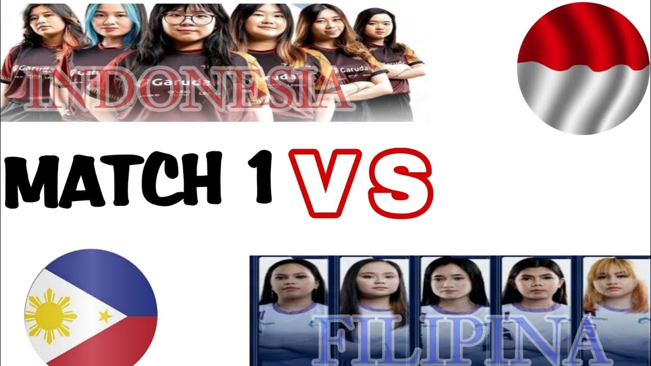 Sea Games Mlbb Grand Final Indonesia vs Filipina MATCH 1!!! YouTube