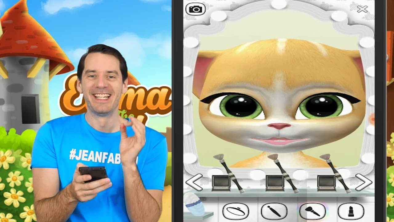 Jeux Mobile Emma Chat Qui Parle Jeux Animaux Youtube