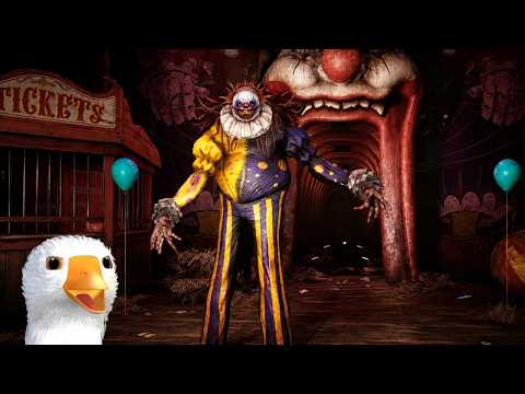 Goosiest plays scary clown game...