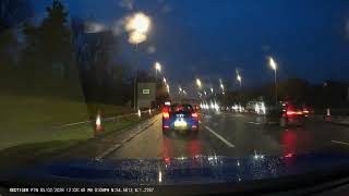 Moronic Queue Jumper. UK Bad Drivers, Road Rage, observations.