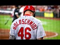 GOLDSCHMIDT HITS FOR A SINGLE VS BALTIMORE O’s 2023 season