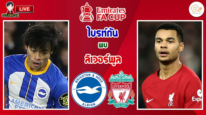 🔴LIVE เชียร์สด : ไบรท์ตัน พบ ลิเวอร์พูล | หงส์แดงบุกรังนกนางนวลอีกครั้ง เอฟเอคัพ รอบ 4