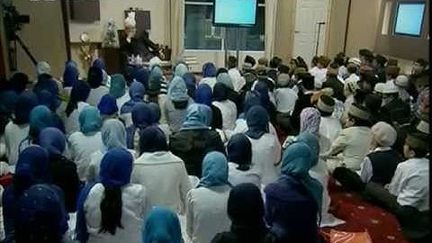 Bustan-e-Waqfe Nau, 22 Nov 2009, Educational class with Hadhrat Mirza Masroor Ahmad(aba)