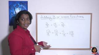 61  Adding Three or More Fractions for Saxon Math 76