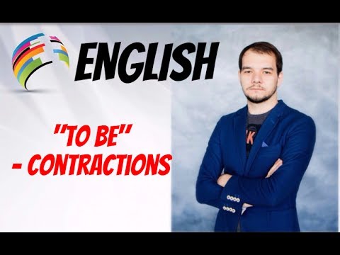 АНГЛИЙСКИЙ ЯЗЫК Сокращения глагола to be "Contractions of to be" в Английском языке