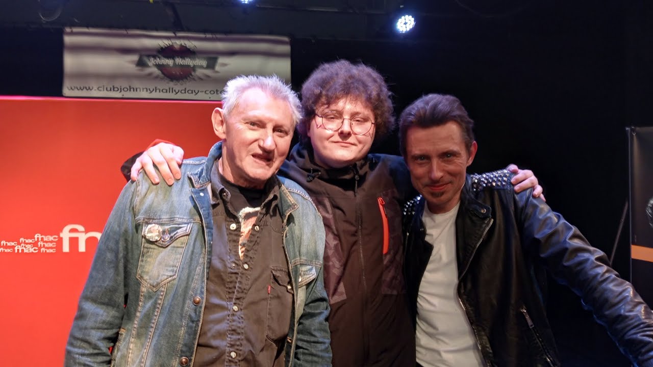 Nous avons rencontré  Greg Zlap harmoniciste de Johnny Hallyday musicien de Johnny Hallyday ❤️👍🎸😎 