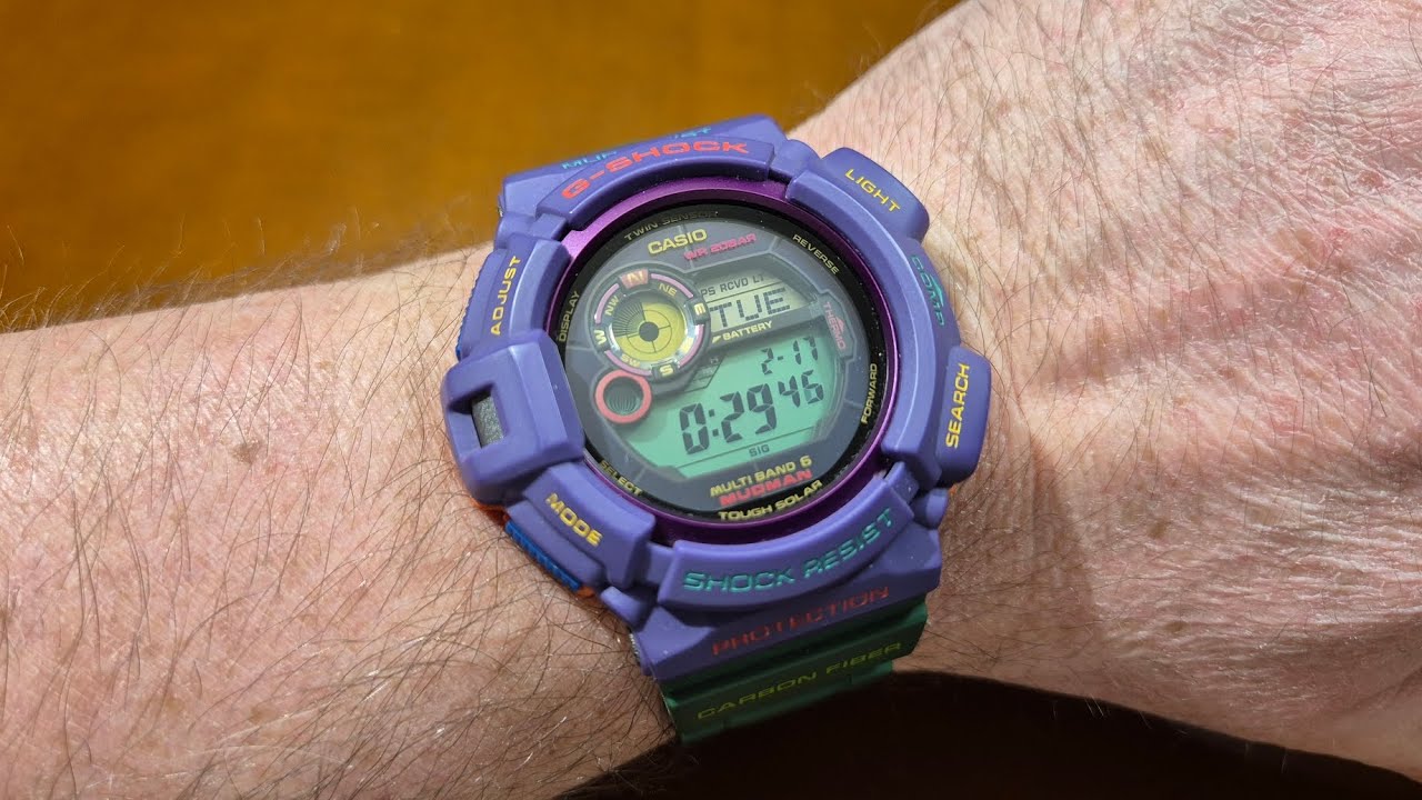 Casio G-Shock GW-9301K-6JR MUDMAN I.C.E.R.C. - unboxing, review