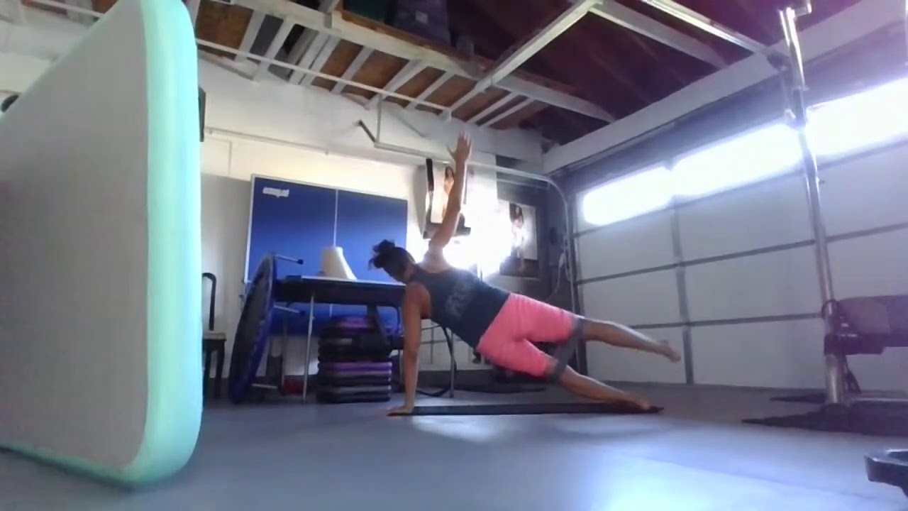 Copy of yoga with resistance band YouTube