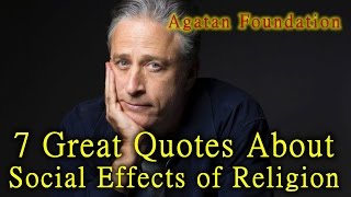 7 Great Quotes On Negative Social Effects of Religion