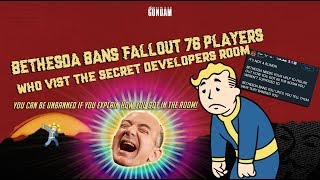 Celebrity Bethesda bans fallout 76 players who visit the secret Developer room Profile