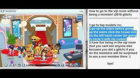 (2010)how to get in the vip room without being a member!