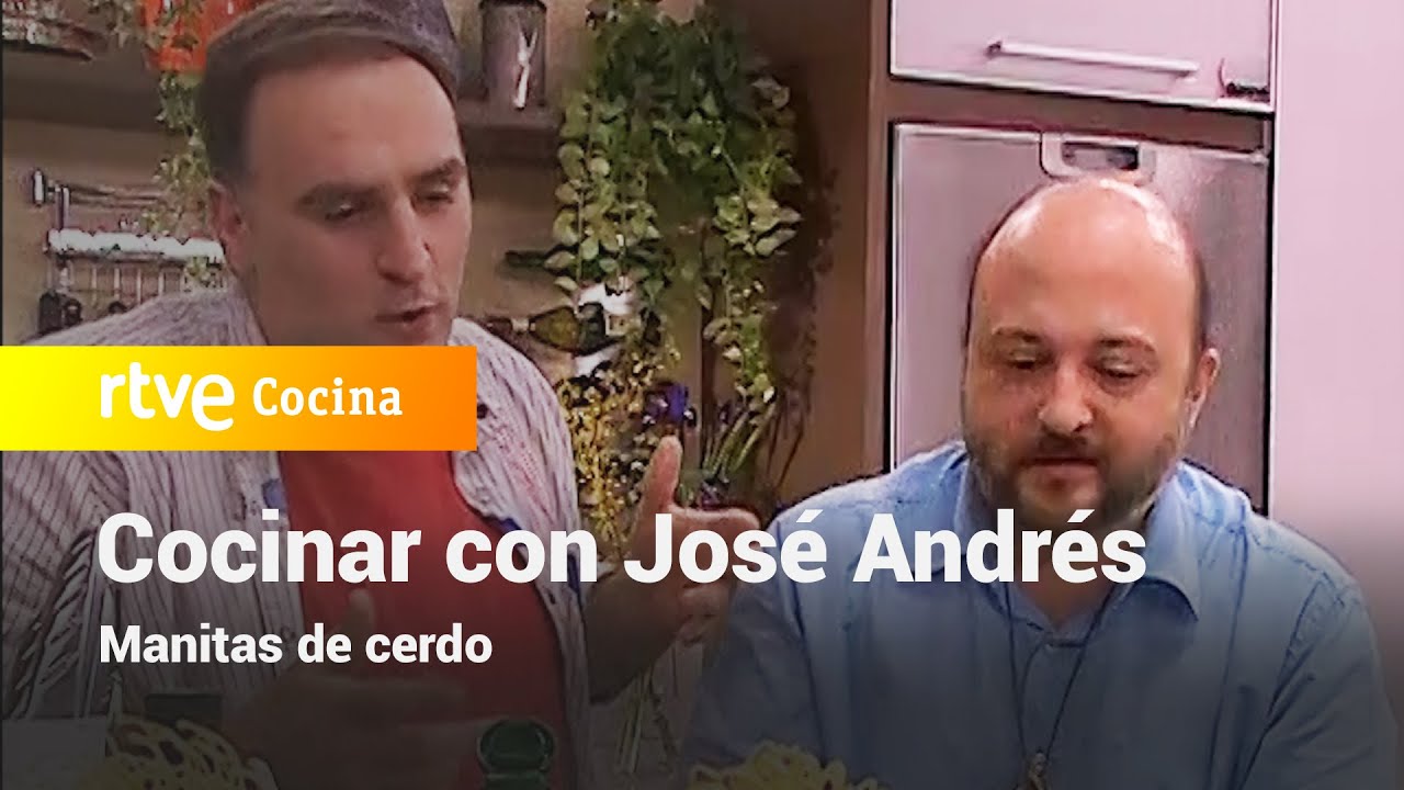 Manitas de cerdo - Vamos a cocinar con José Andrés | RTVE Cocina