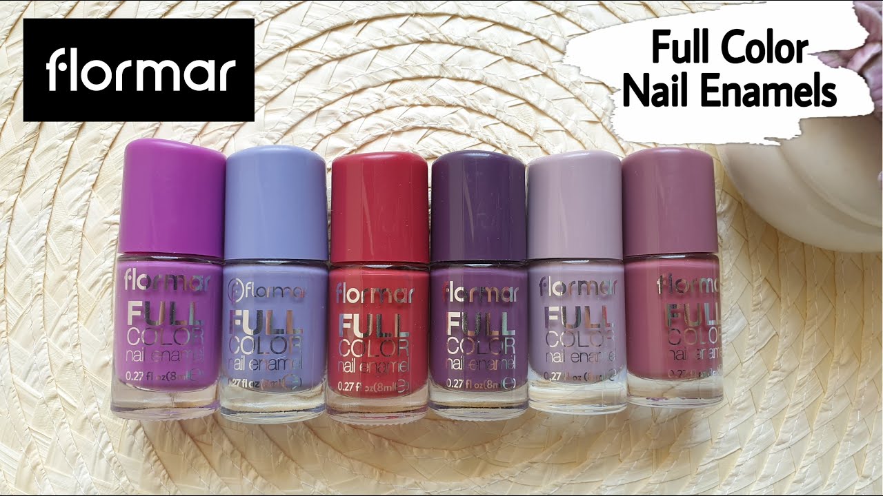 Flormar Full Color Nail Enamel - 01 - wide 8