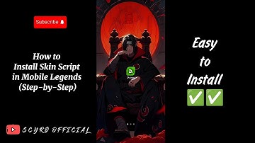 How to Install Skin Script in Mobile Legends on All Devices (Step-by-Step Tutorial) | Scyro Official