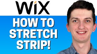 How To Stretch Strip With Columns In Wix
