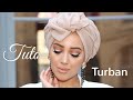 Tutoriel turban super facile  easy turban tutorial