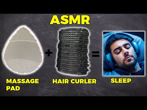 ASMR - Massage Pad and Hair Curlers are INSANE ASMR Triggers!