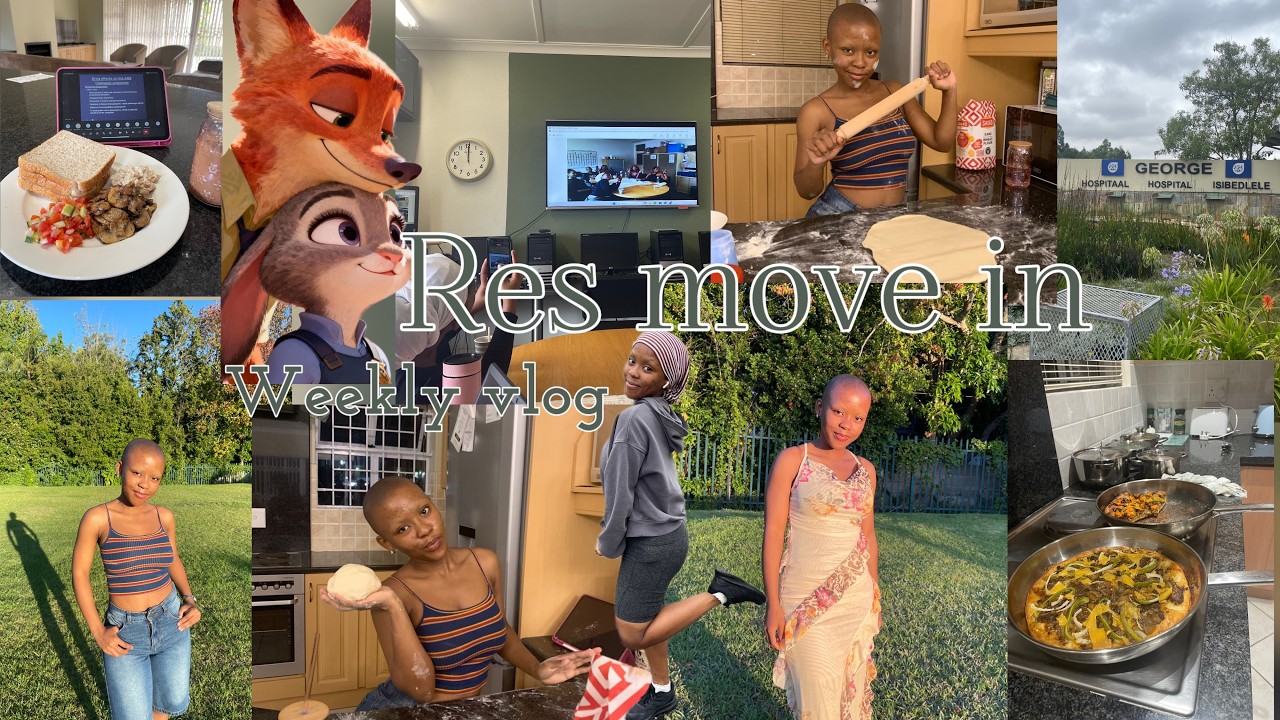 UCT MOVE IN VLOG! Travelling | unpacking | shopping | classes | weekly vlog - part 1