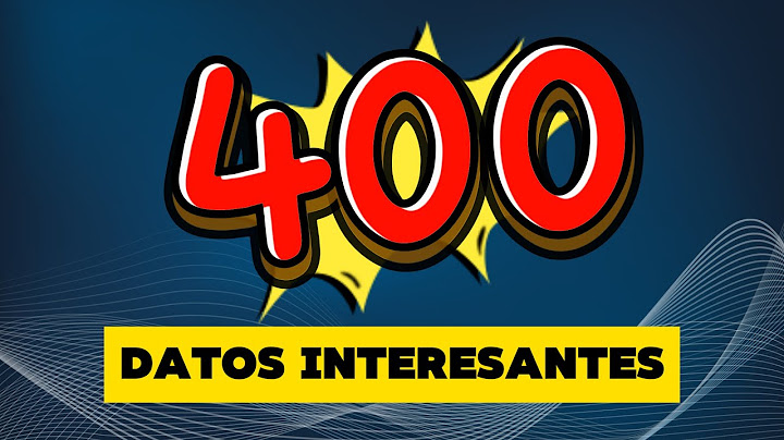 DATOS INTERESANTES  | 400 Datos del Mundo que te SORPRENDERÁN