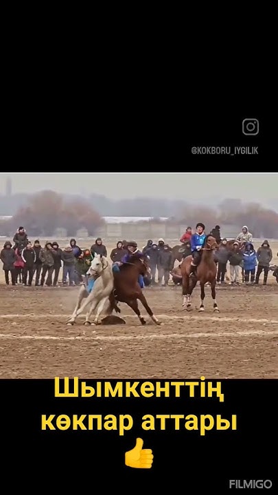 Кокпардың өнерлі аттары - YouTube