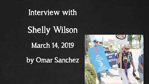 An Interview with Shelly Wilson, March 14, 2019