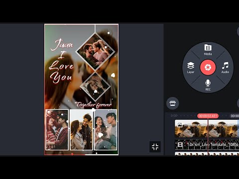 I Love You Status Video Editing | Status Video Kaise Bnaye | Love Video Editing Tutorial