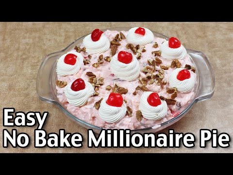 How To Make Easy No Bake Millionaire Pie!