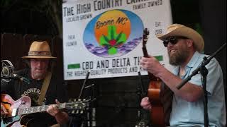 Lazybirds live at 2024 Boonerang Music & Arts Festival in downtown Boone, NC